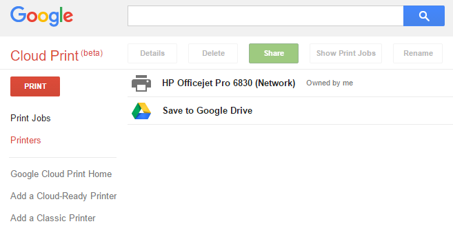 Гоогле штампање у облаку и алтернативе за штампање у покрету гоогле принт у облаку