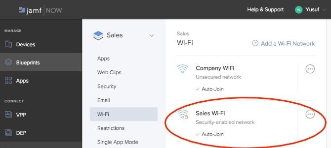 Јамф сада поставља управљање ВиФи мрежама