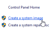 Израда сигурносне копије и враћање система Виндовс 10 Креирајте слику система