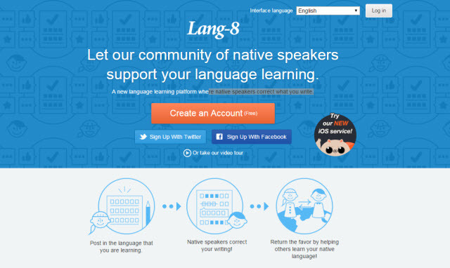 Интернет веб страница за учење - Ланг-8