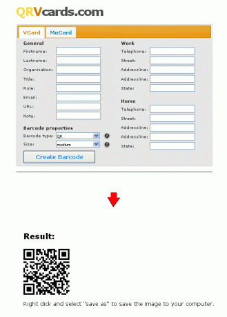 делите контакт информације