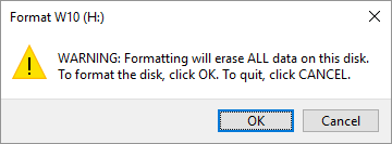 Како форматирати УСБ диск и зашто бисте требали форматирати УСБ упозорење