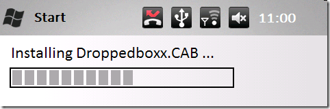 Виндовс Мобиле дропбок