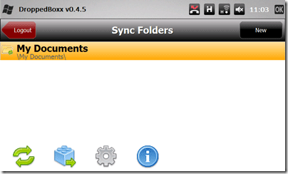 ДроппедБокк - Незванични Дропбок клијент за Виндовс Мобиле дб8