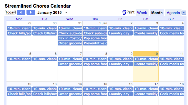 Како се користи Гоогле календар као визуелни мотивациони алат у кући