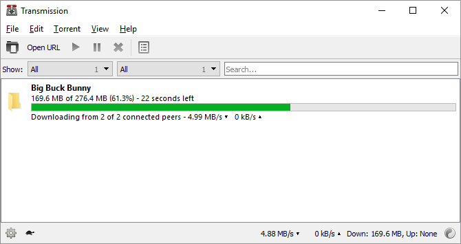 најбољи торрент клијенти - Трансмисија