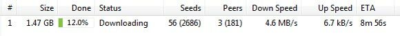 како убрзати преузимања торрента