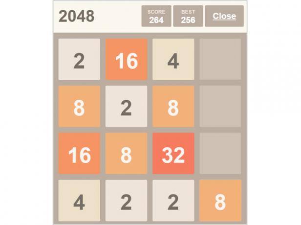 2048 Ван мреже Цхроме